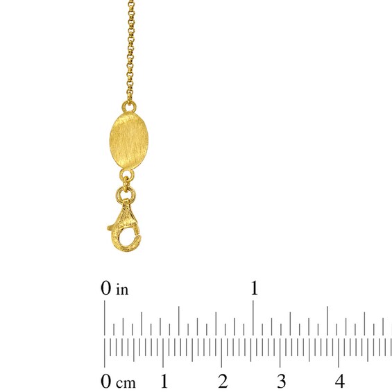 Piaraâ¢ Pink Chalcedony Necklace in Sterling Silver with 18K Gold Plate - 35.25"
