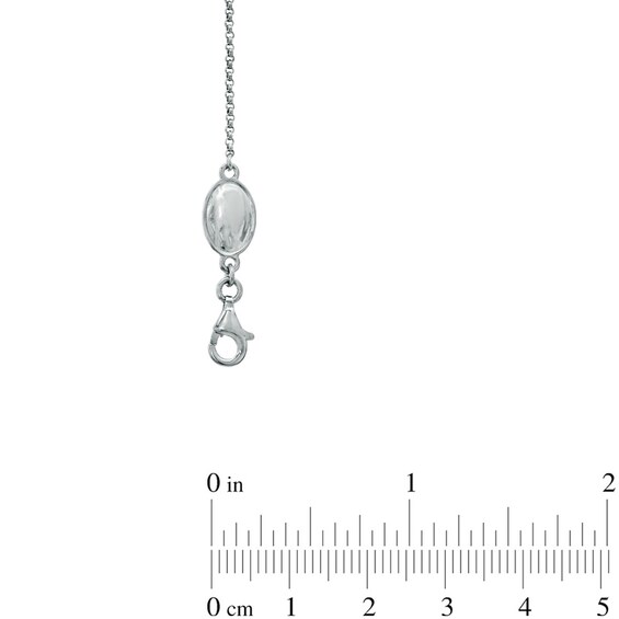 Piaraâ¢ Green Chalcedony Necklace in Sterling Silver - 35.25"