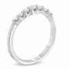 Thumbnail Image 2 of Sirena™ 1/4 CT. T.W. Diamond Seven Stone Wedding Band in 14K White Gold