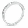 Thumbnail Image 2 of Sirena™ 1/4 CT. T.W. Diamond Milgrain Wedding Band in 14K White Gold