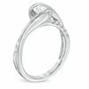 Thumbnail Image 2 of Sirena™ 5/8 CT. T.W. Diamond Bypass Engagement Ring in 14K White Gold