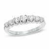 Thumbnail Image 1 of Sirena™ 1/2 CT. T.W. Diamond Seven Stone Wedding Band in 14K White Gold