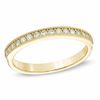 Thumbnail Image 1 of Sirena™ 1/4 CT. T.W. Diamond Milgrain Wedding Band in 14K Gold