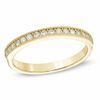 Thumbnail Image 0 of Sirena™ 1/4 CT. T.W. Diamond Milgrain Wedding Band in 14K Gold