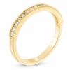 Thumbnail Image 2 of Sirena™ 1/4 CT. T.W. Diamond Milgrain Wedding Band in 14K Gold
