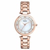 Thumbnail Image 1 of Ladies' Bulova Rose-Tone Watch with Mother-of-Pearl Dial (Model: 97L124)