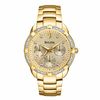 Thumbnail Image 1 of Ladies' Bulova Diamond Accent Gold-Tone Watch with Champagne Dial (Model: 98R171)