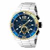 Thumbnail Image 1 of Men's Invicta Pro Diver Chronograph Two-Tone Watch with Blue Dial (Model: 12993)