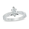 Thumbnail Image 0 of Celebration Ideal 1/2 CT. Marquise Diamond Solitaire Engagement Ring in 14K White Gold (J/I1)