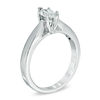 Thumbnail Image 2 of Celebration Ideal 1/2 CT. Marquise Certified Diamond Solitaire Engagement Ring in 14K White Gold (J/I1)