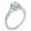Thumbnail Image 2 of Celebration Lux® 7/8 CT. T.W. Certified Diamond Cascading Frame Engagement Ring in 14K White Gold (I/SI2)