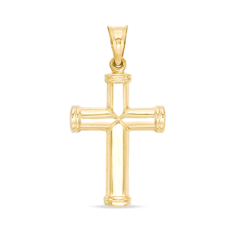 Main Image 1 of Gold "X" Cross Charm in 10K Gold