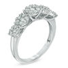 Thumbnail Image 1 of 3/4 CT. T.W. Diamond Five Stone Cluster Ring in 10K White Gold