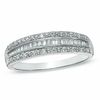 Thumbnail Image 1 of 1/4 CT. T.W. Baguette Diamond Band in 10K White Gold
