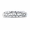 Thumbnail Image 1 of 1/4 CT. T.W. Baguette Diamond Band in 10K White Gold