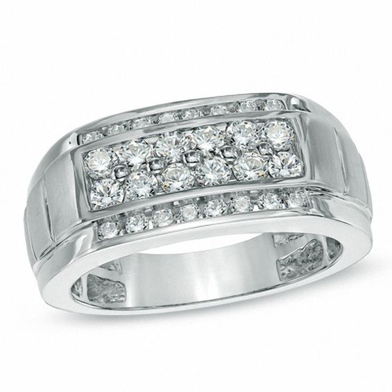 1 CT. T.w. Diamond Ring in 10K White Gold