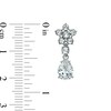 Thumbnail Image 2 of AVA Nadri Pear-Shaped Cubic Zirconia and Crystal Drop Earrings in White Rhodium Brass