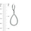 Thumbnail Image 2 of AVA Nadri Crystal Tear-Drop Earrings in White Rhodium Brass