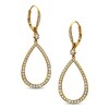 Thumbnail Image 1 of AVA Nadri Crystal Tear-Drop Earrings in Brass with 18K Gold Plate