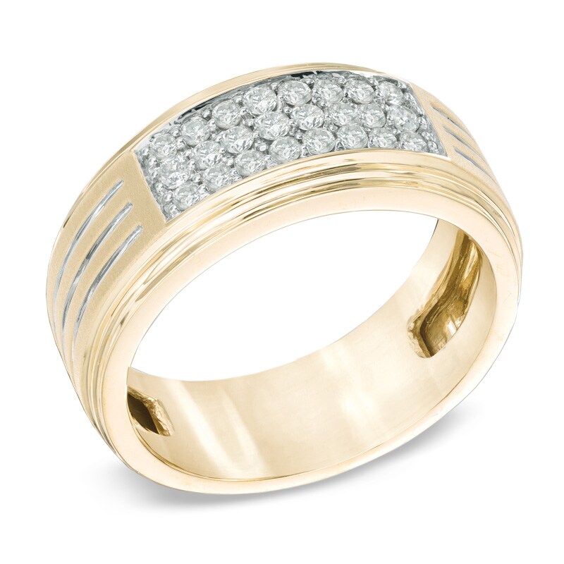 Main Image 2 of 1/2 CT. T.W. Diamond Ring in 10K Gold