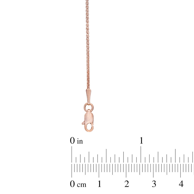 Diamond Broken Heart Pendant in 10K Rose Gold 2.65 ctw