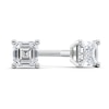 Thumbnail Image 0 of 1/3 CT. T.W. Certified Asscher-Cut Diamond Solitaire Stud Earrings in Platinum (I/VS2)