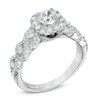 Thumbnail Image 2 of Vera Wang Love Collection 1-1/5 CT. T.W. Diamond Frame Engagement Ring in 14K White Gold