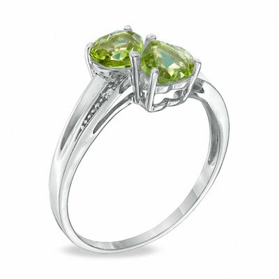 zales peridot ring
