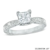 Thumbnail Image 0 of Celebration Lux® 1 CT. T.W. Princess-Cut Diamond Engagement Ring in 14K White Gold (H-SI2)