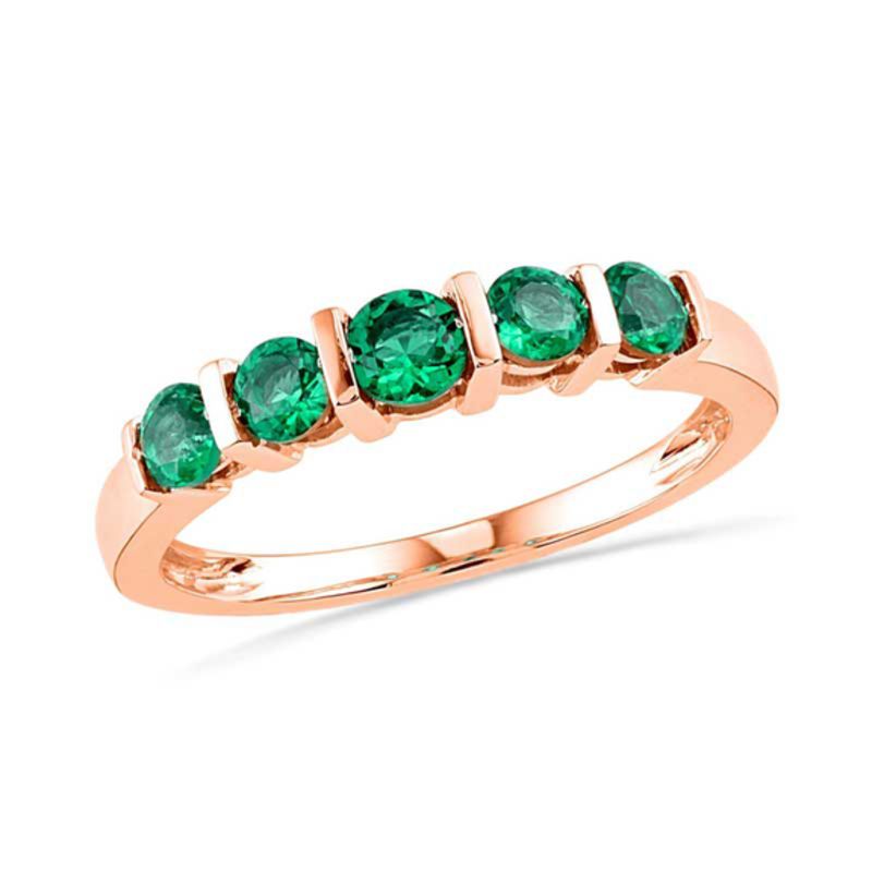 Emerald stone best sale band