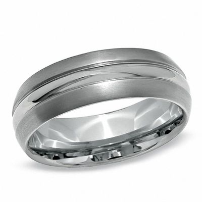 Bridal Wedding Bands Decorative Bands Titanium Polished Textured Ring Size 11.5 