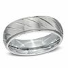 Thumbnail Image 1 of 8.0mm Comfort Fit Stainless Steel Wedding Band