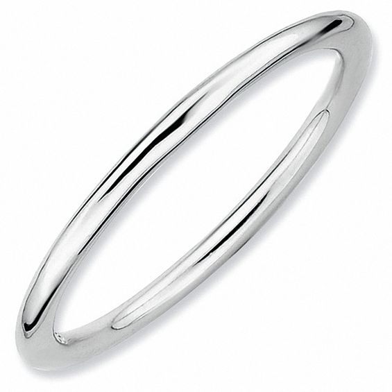 Stackable Expressionsâ¢ 1.5mm Polished Ring Sterling Silver