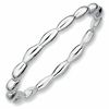 Thumbnail Image 1 of Stackable Expressions™ 1.5mm Rice Bead Ring in Sterling Silver