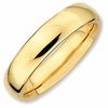 Thumbnail Image 1 of Stackable Expressions™ 4.25mm Polished Ring in Sterling Silver and 18K Gold Plate
