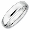 Thumbnail Image 1 of Stackable Expressions™ 4.25mm Polished Ring in Sterling Silver
