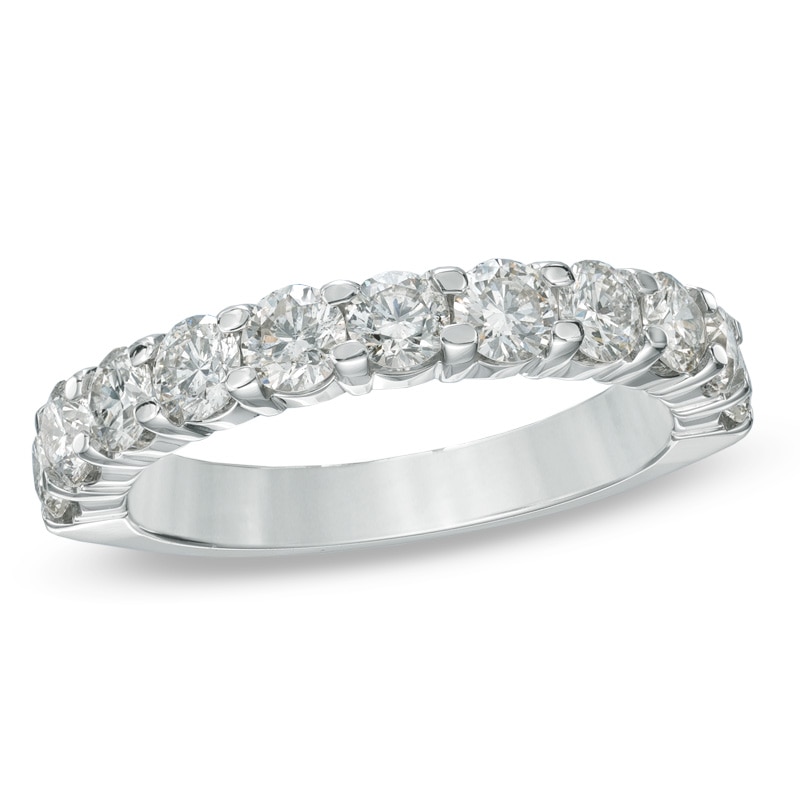 Main Image 1 of 1-1/2 CT. T.W. Diamond Band in 14K White Gold