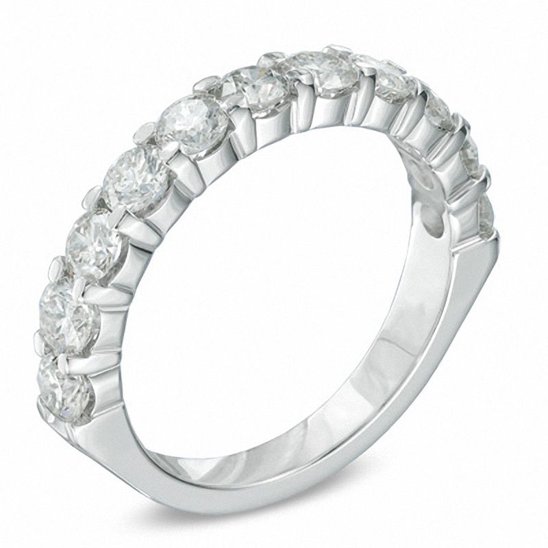 Main Image 2 of 1-1/2 CT. T.W. Diamond Band in 14K White Gold