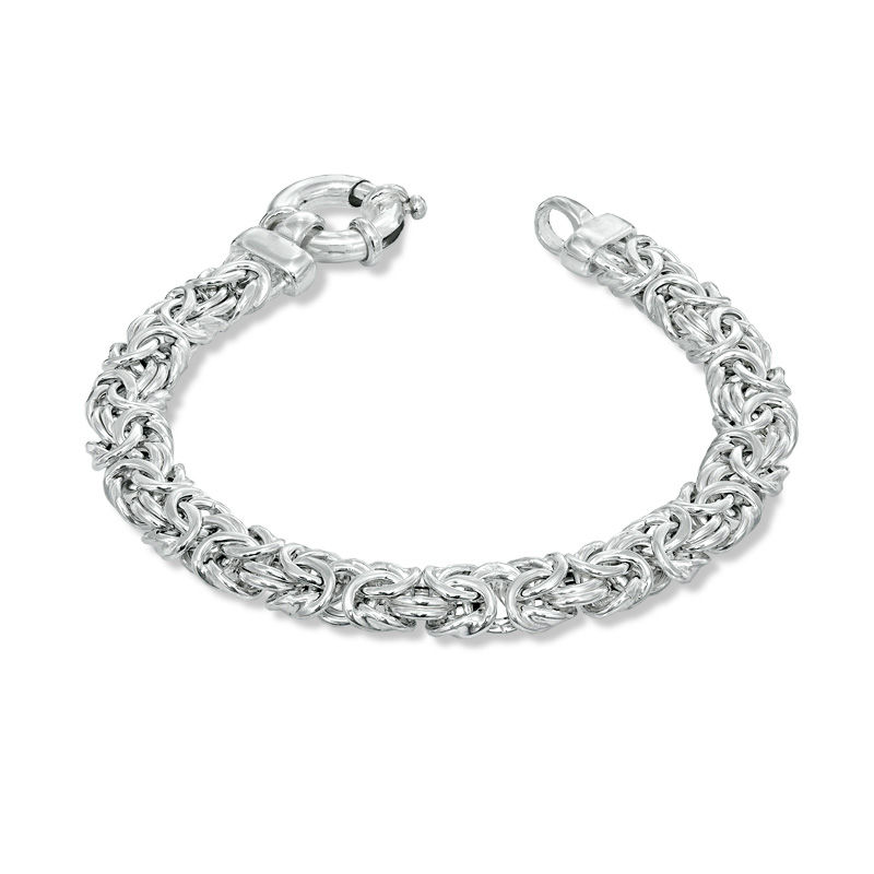 アクセサリー Sterling Silver Venetian Chain Bracelet Amazon.com: Unisex Solid Mirror Venetian Box Link Chain