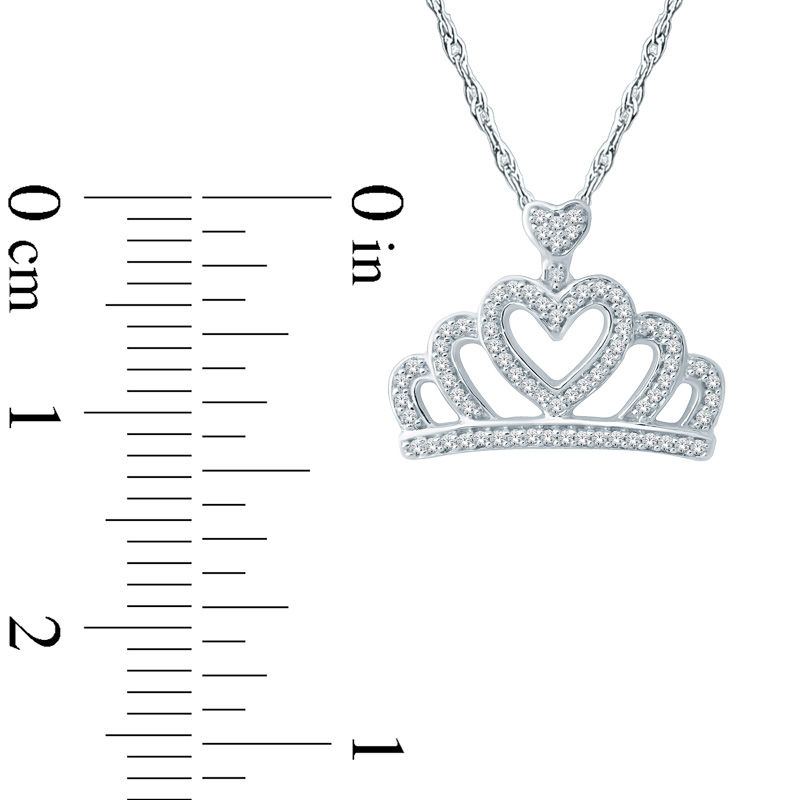 Zales crown necklace cheap