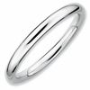 Thumbnail Image 1 of Stackable Expressions™ 2.25mm Polished Ring in Sterling Silver