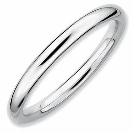 Stackable Expressions™ 2.25mm Polished Ring in Sterling Silver