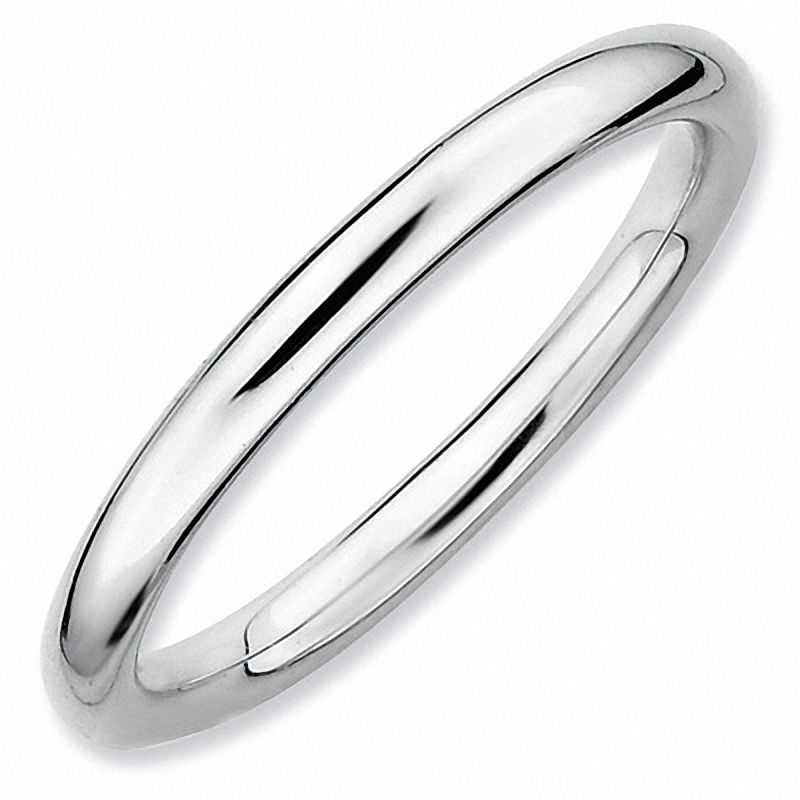 Main Image 1 of Stackable Expressions™ 2.25mm Polished Ring in Sterling Silver