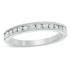 Thumbnail Image 0 of 1/4 CT. T.W. Diamond and Milgrain Band in 10K White Gold