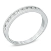 Thumbnail Image 1 of 1/4 CT. T.W. Diamond and Milgrain Band in 10K White Gold