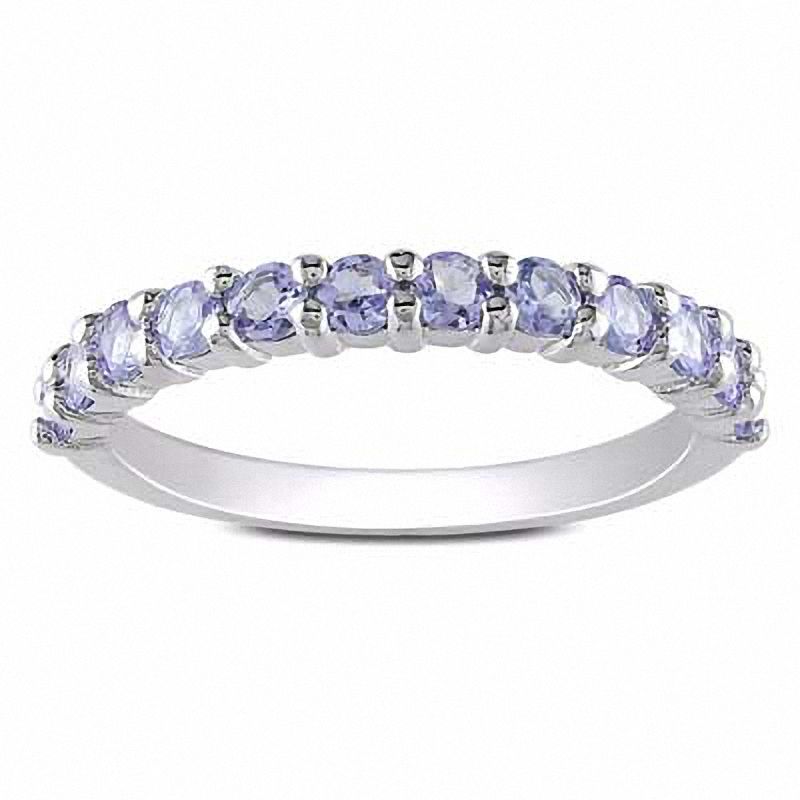 Tanzanite Band in Sterling Silver