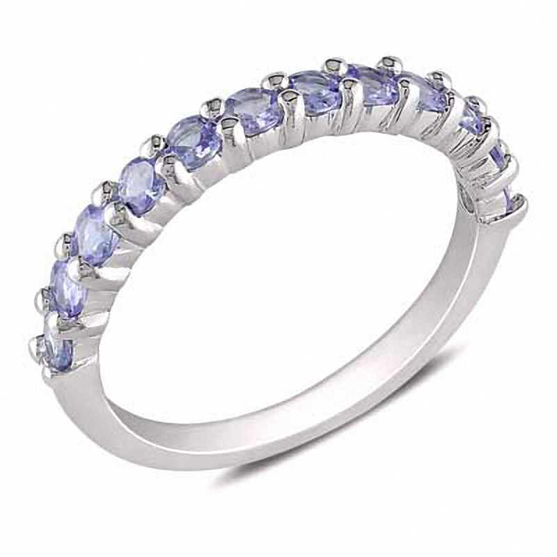 Tanzanite Band in Sterling Silver