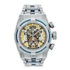 Thumbnail Image 0 of Men's Invicta Bolt Chronograph Two-Tone Watch with Gold-Tone Skeleton Dial (Model: 13753)