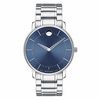 Thumbnail Image 1 of Men's Movado Watch with Blue Museum Dial (Model: 606688)