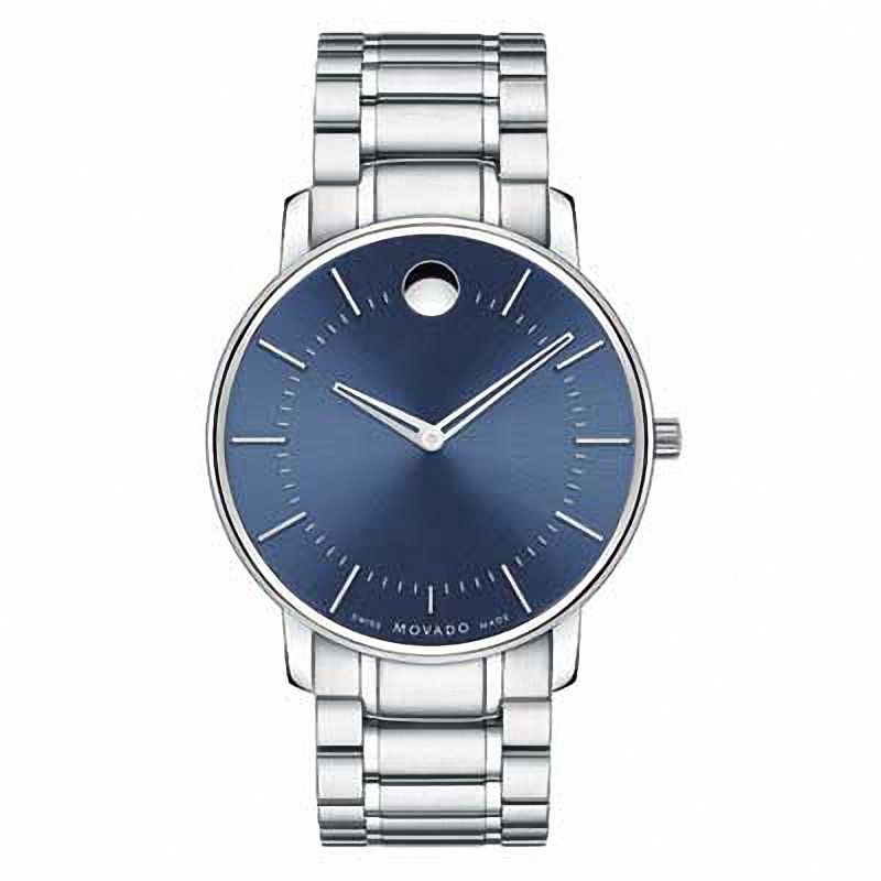 Main Image 1 of Men's Movado Watch with Blue Museum Dial (Model: 606688)
